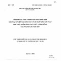 Nghiên cứu thực trạng sức khoẻ sinh sản của phụ nữ Việt Nam mãn kinh và đề xuất các giải pháp can thiệp nhằm nâng cao chất lượng sống của phụ nữ lứa tuổi này